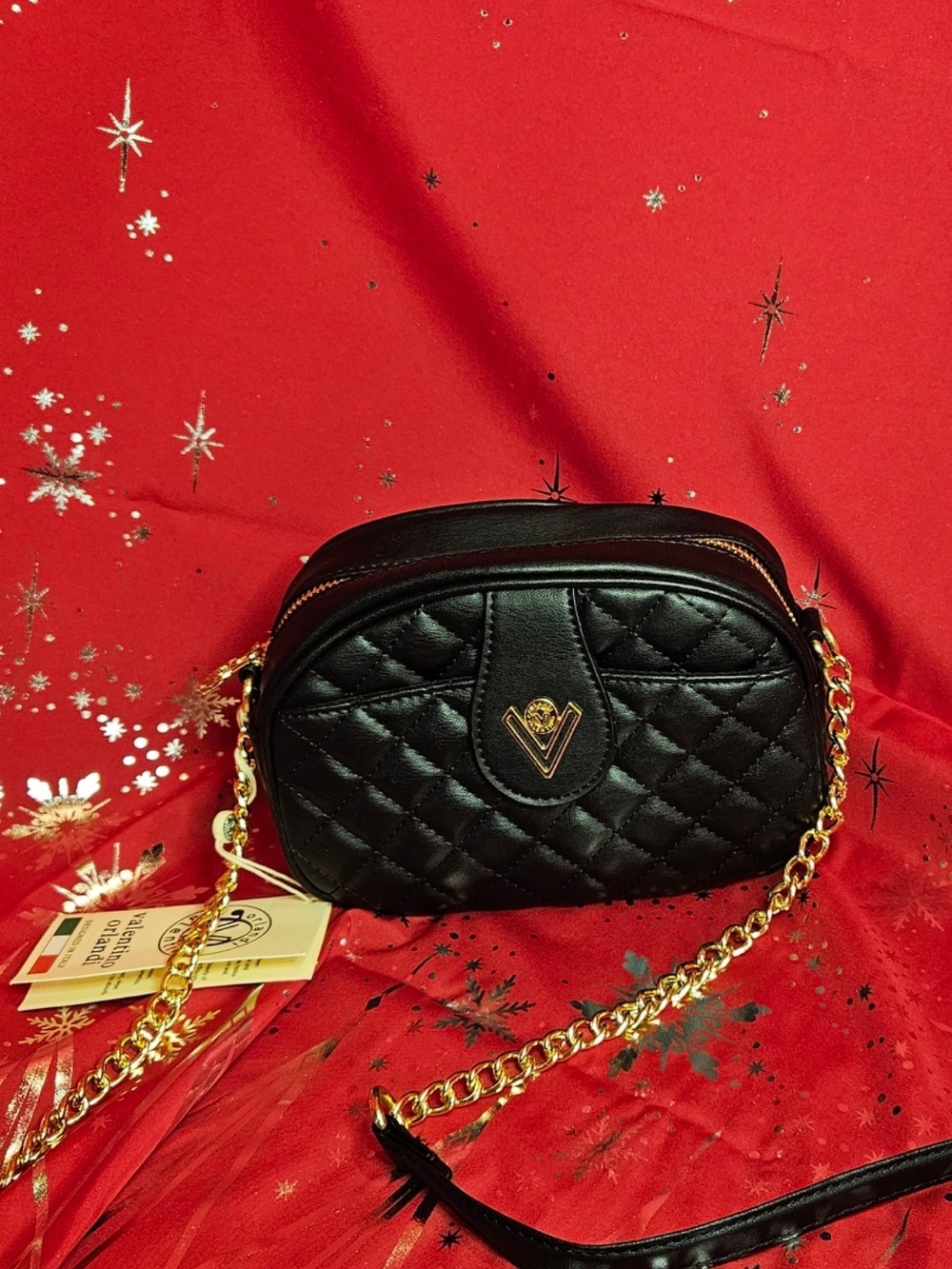 Valentino Orlandi Black Crossbody - Picture 1 of 9